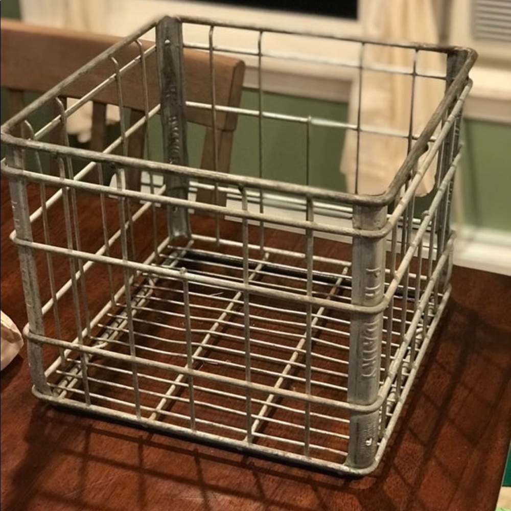 Steel Milk Crate